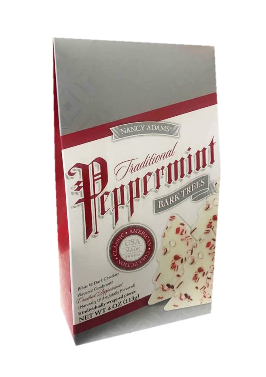 Nancy Adams Holiday Classic Peppermint Bark 4oz (Bark Trees)