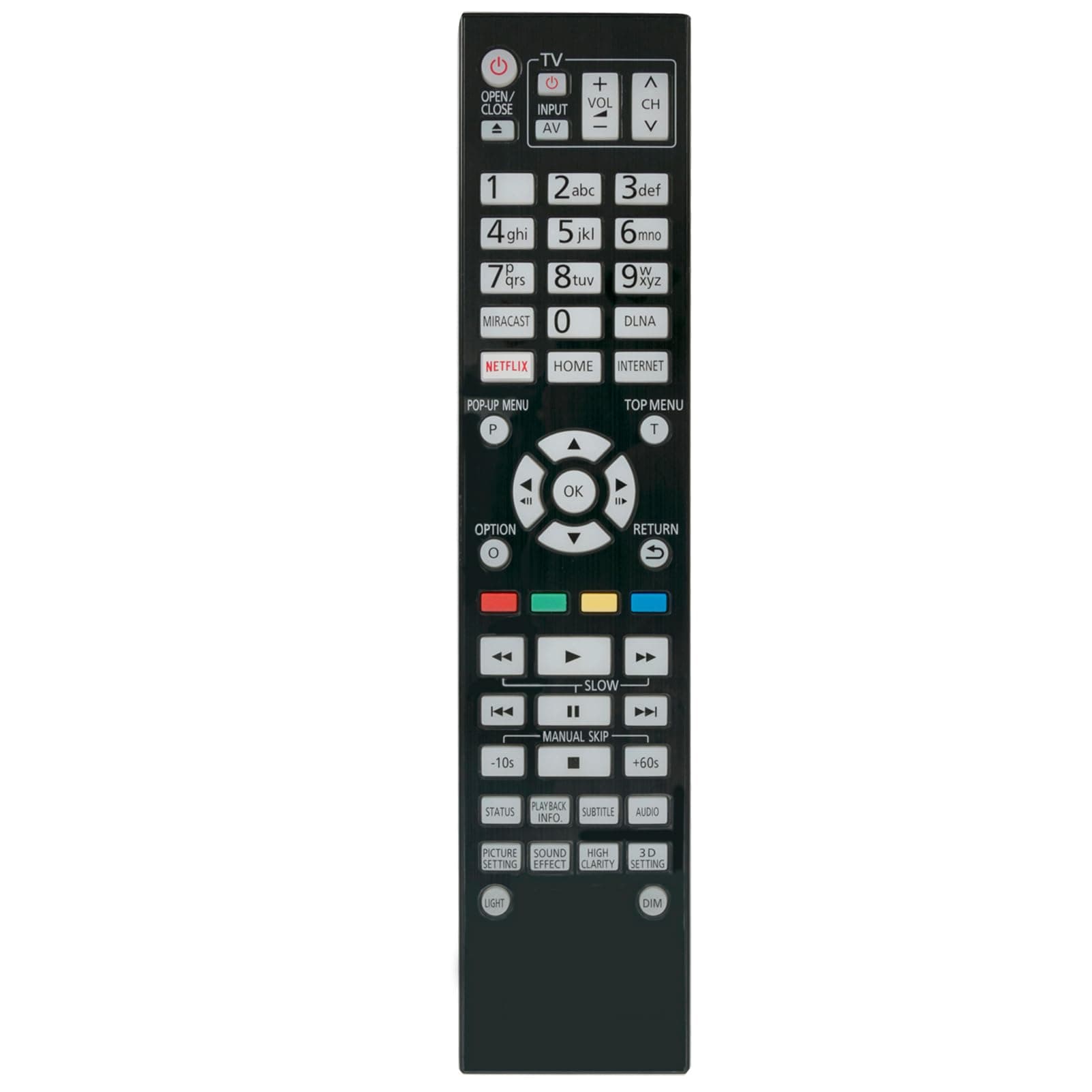 N2QAYA000172 Remote for Panasonic Blu-ray Disc Player DP-UB9000 DPUB9000 Remote