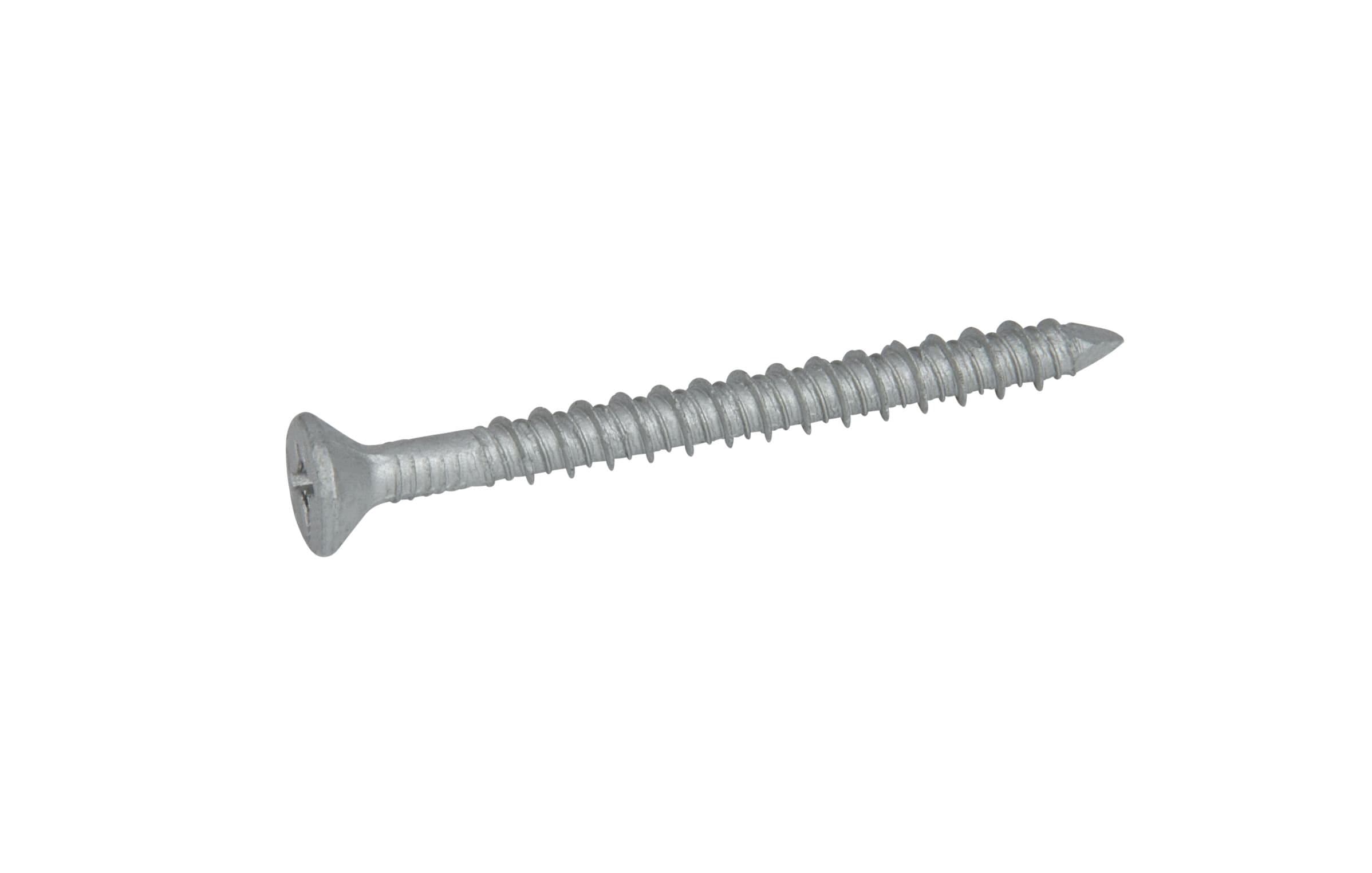 ITW/BuildexRed Head ITW 1/4" x 1-3/4" 410 SPF4-134 Stainless Steel Flat Phillips Tapcon