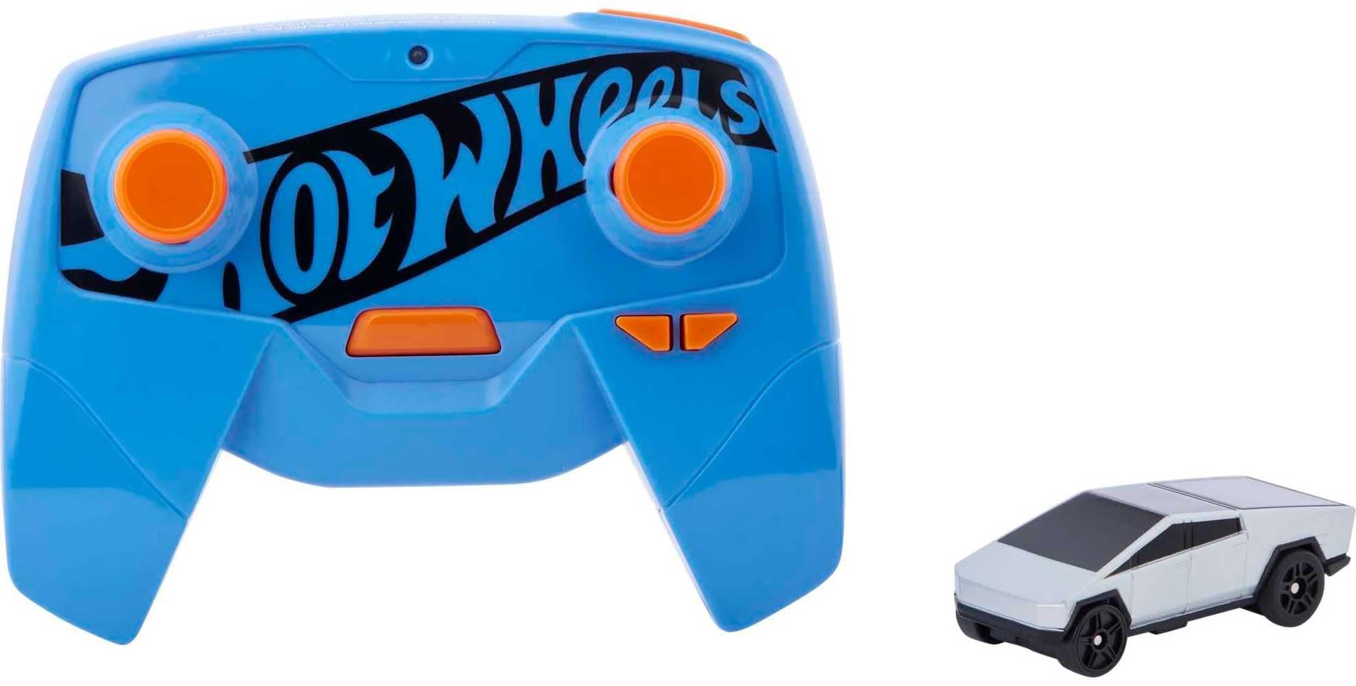 R/C 1:64 Scale RC Rechargeable Race Car Set for Track and Off Track, Includes Car Controller and Adapter, Kids Toy 5+ Years HJT84