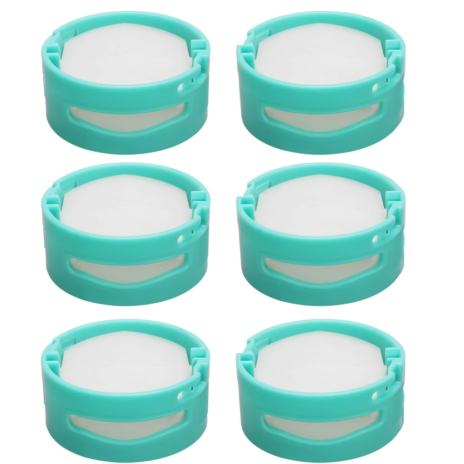 6 Pack Replacement Filters Compatible With LA492 HZ4002 AZ3000 AZ3002 IZ862H IZ562H HZ3000 ZD550 AZ4002 Vacuum, Compatible With HP301 HP302