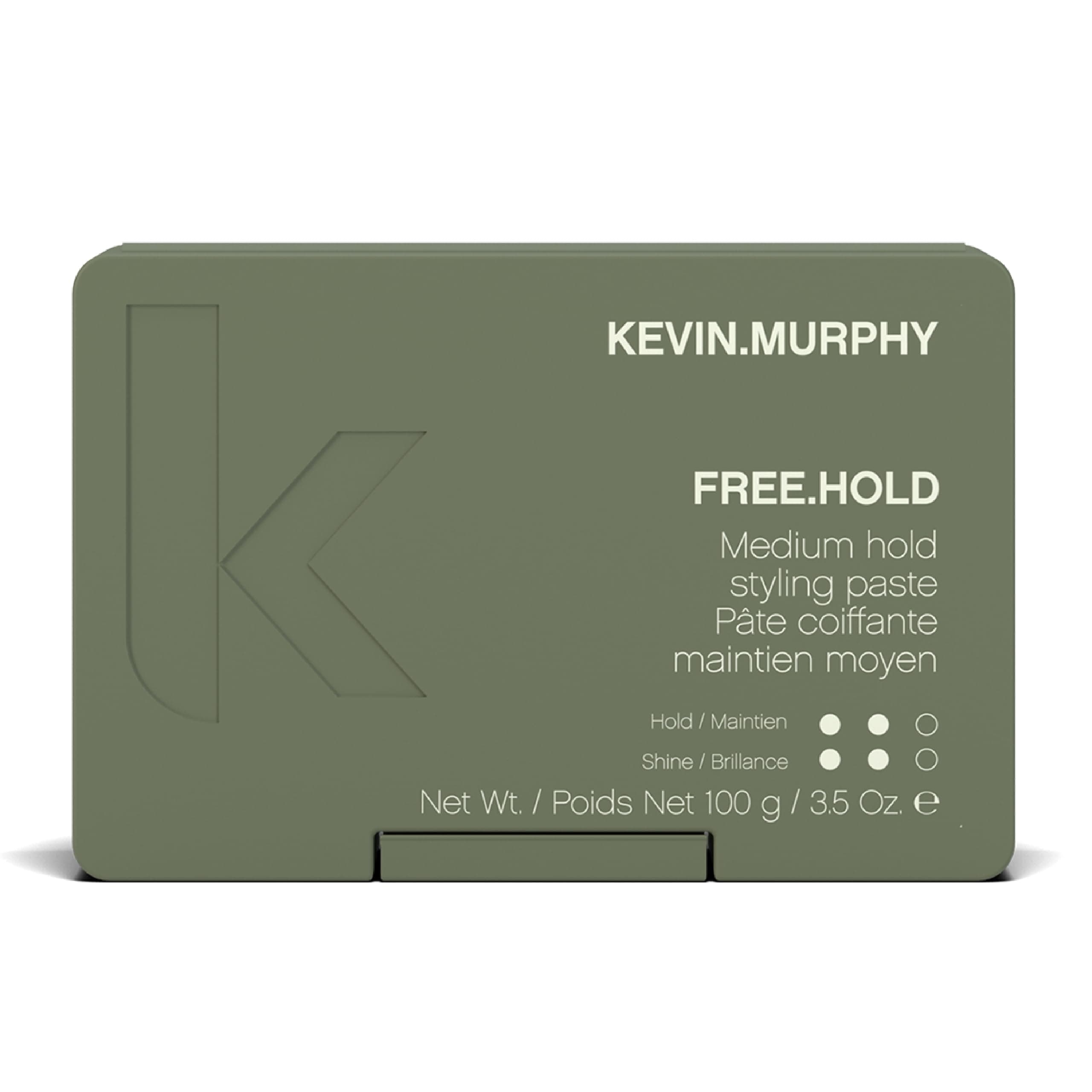 KEVIN.MURPHY FREE.HOLD - Hair Styling Paste - For All Types - Medium Hold - Hair Breakage Prevention - Styling Product - Paraben Free Hair Care - 100 g / 3.5 oz