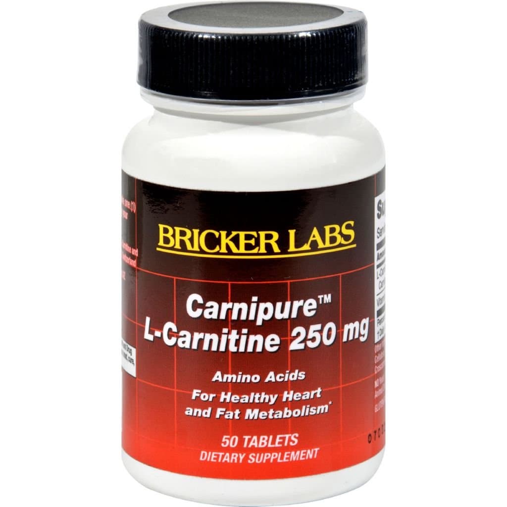 Bricker Labs Carnipure L-carnitine - 250 Mg - 50 Tablets