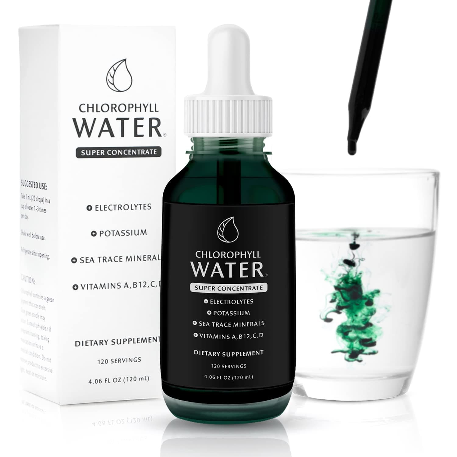 Chlorophyll Water Drops: Super Concentrate Liquid Chlorophyll