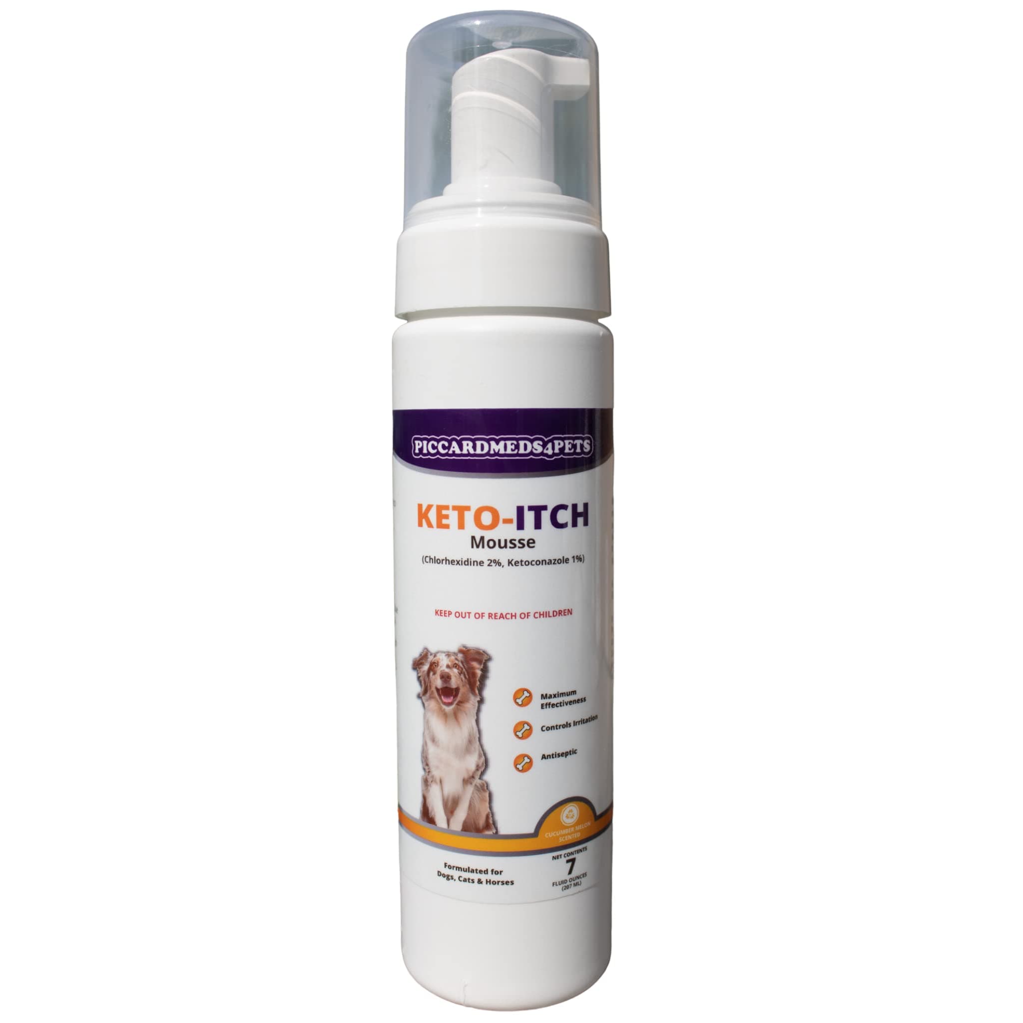 Keto-Itch Plus Mousse for Cats & Dogs 7oz