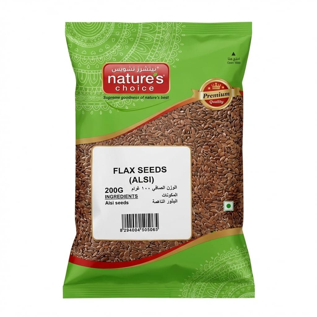 Natures Choice Flakes Seeds (Alsi), 200 Gm