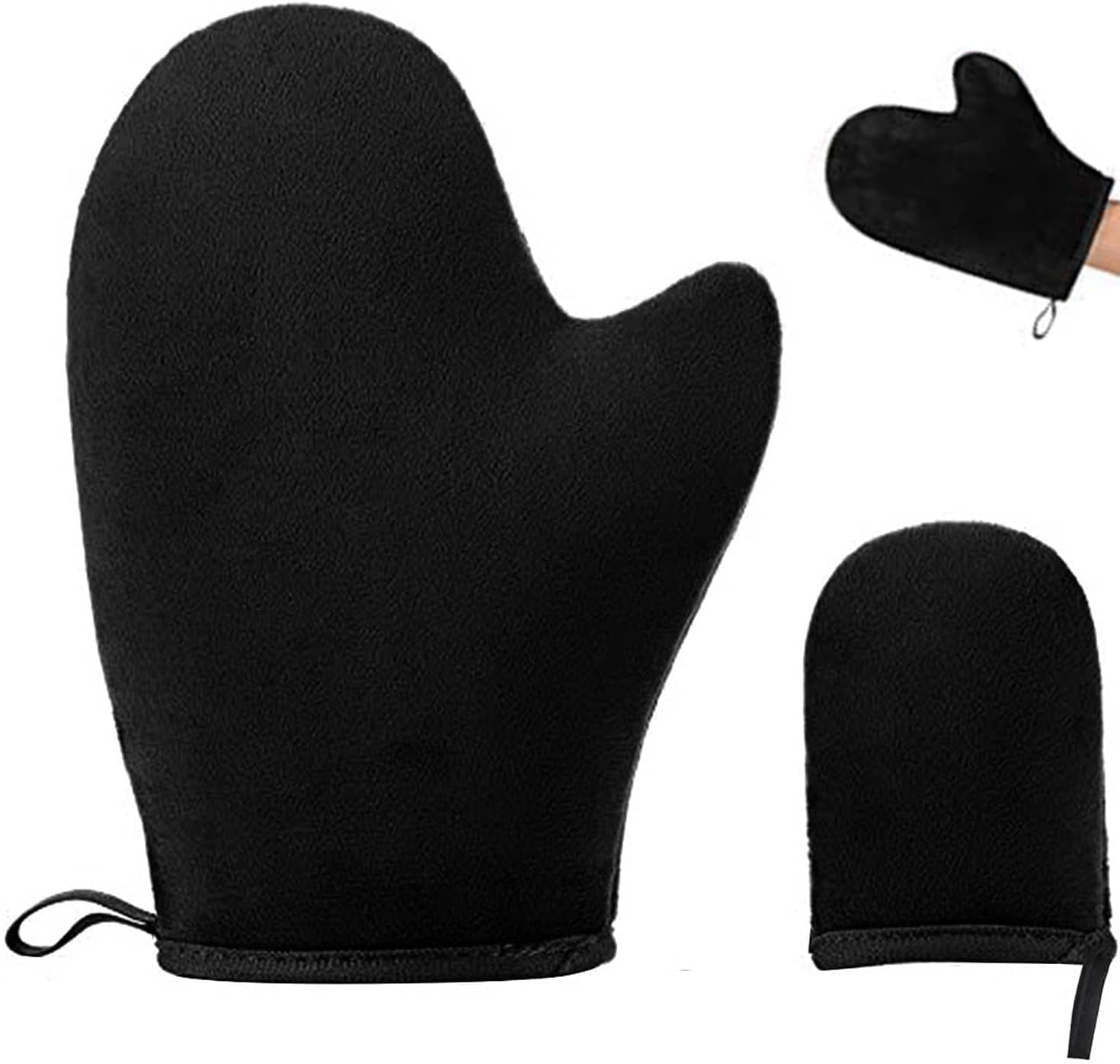 Syosi Self Applicator, Tanning Mitt, Tanner Face Mitts Tanner, Glove, Tan Mitt Back Applicator 2 Pack