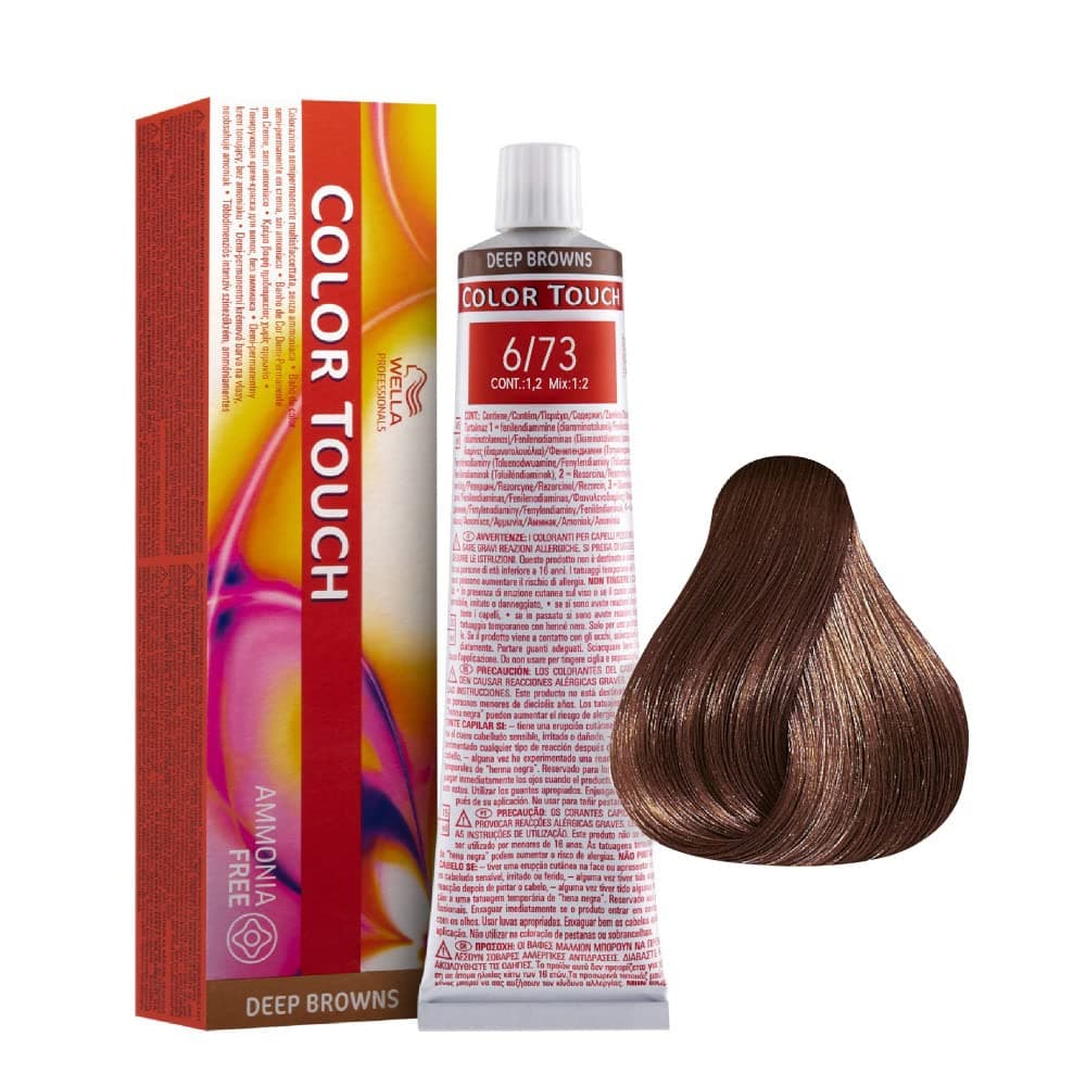 Wella Professionals Number 6/73 Demi-Permanent Colour Touch