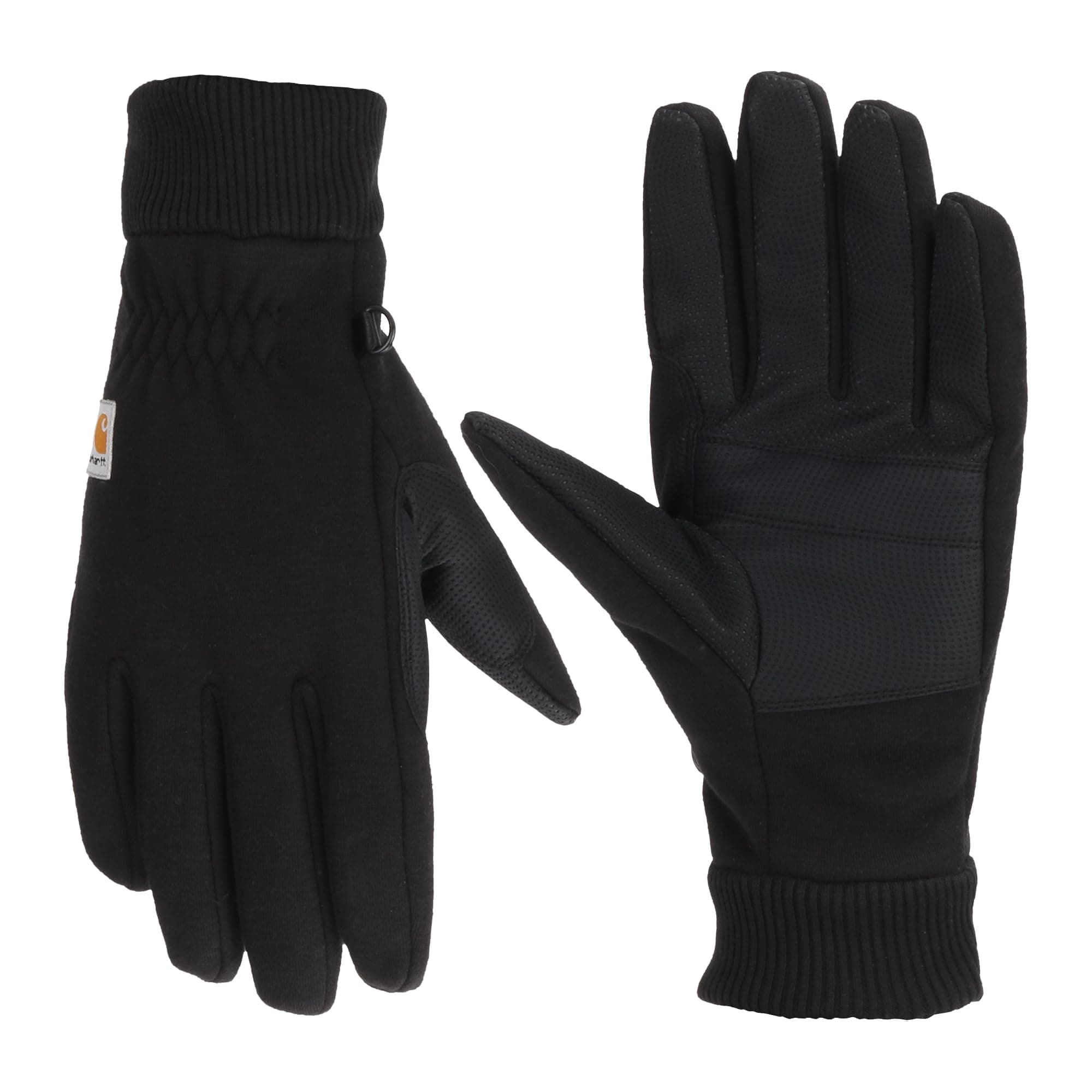 Men's Wind Fighter Thermal-Lined Fleece Touch-Sensitive Knit Cuff Glove