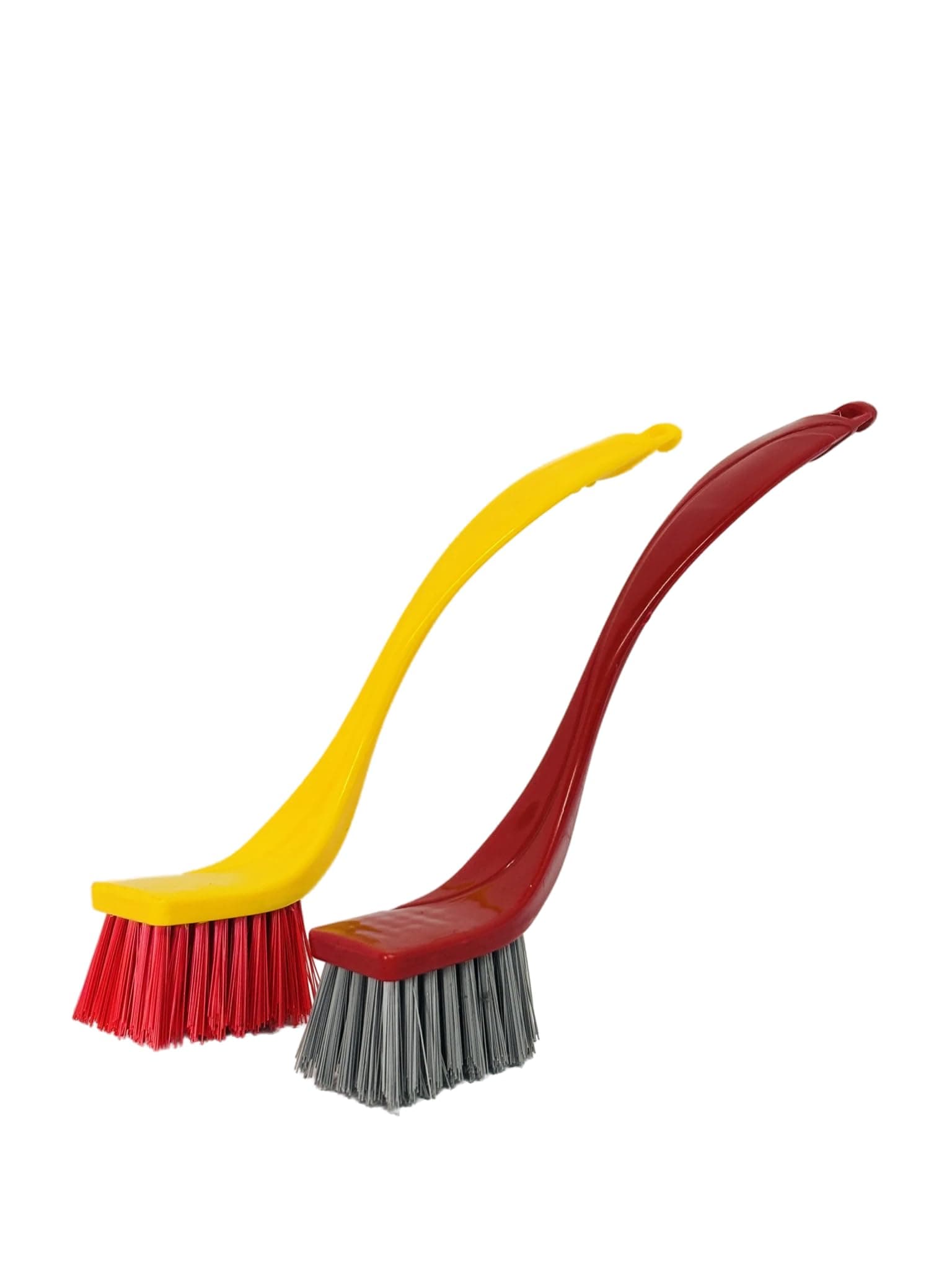 Wash Basin Brush With Long Handle Pack Of 2