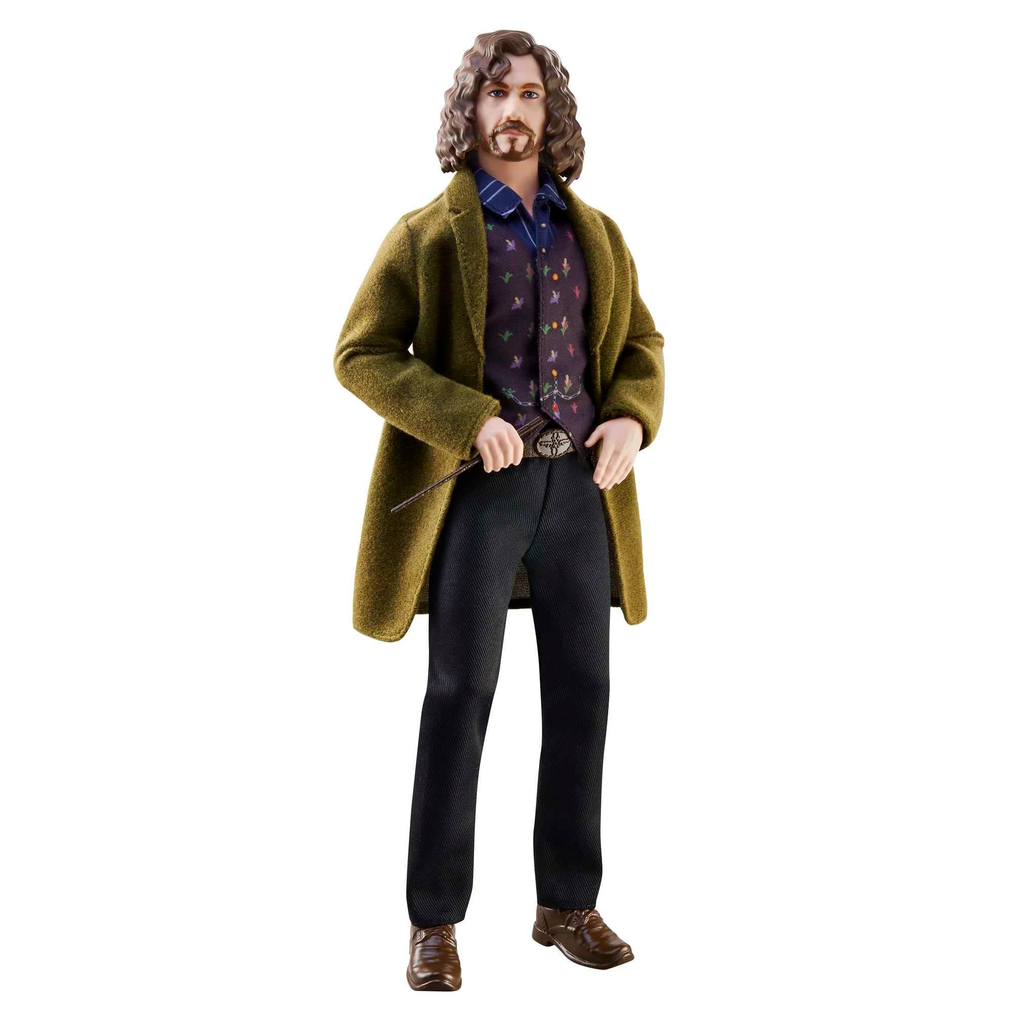 Harry Potter Sirius Black Collectable Doll (approx. 25 cm), Fully Movable, with Signature Clothing and Wand Gift for Children from 6 Years, HCJ34