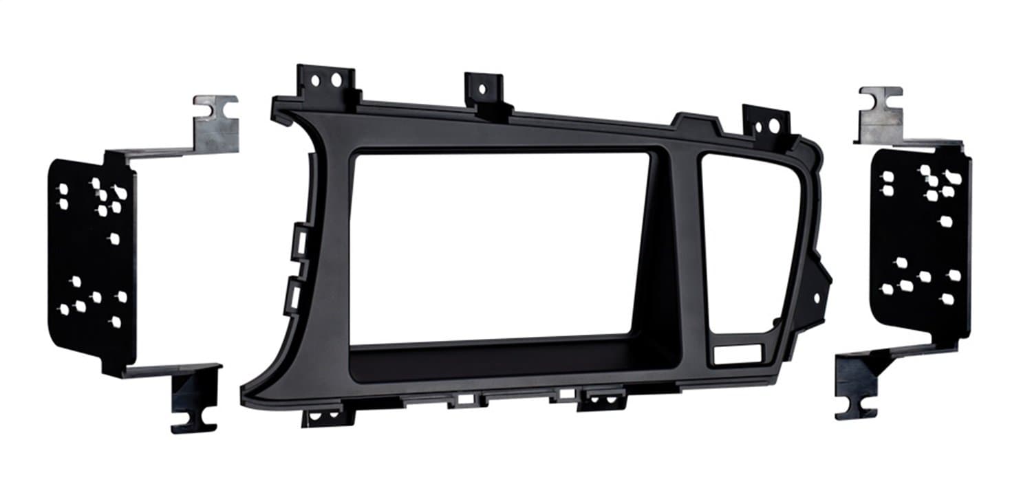 95-7345B Double DIN Dash Fitment Kit for Kia Optima 2011-UP (Black)