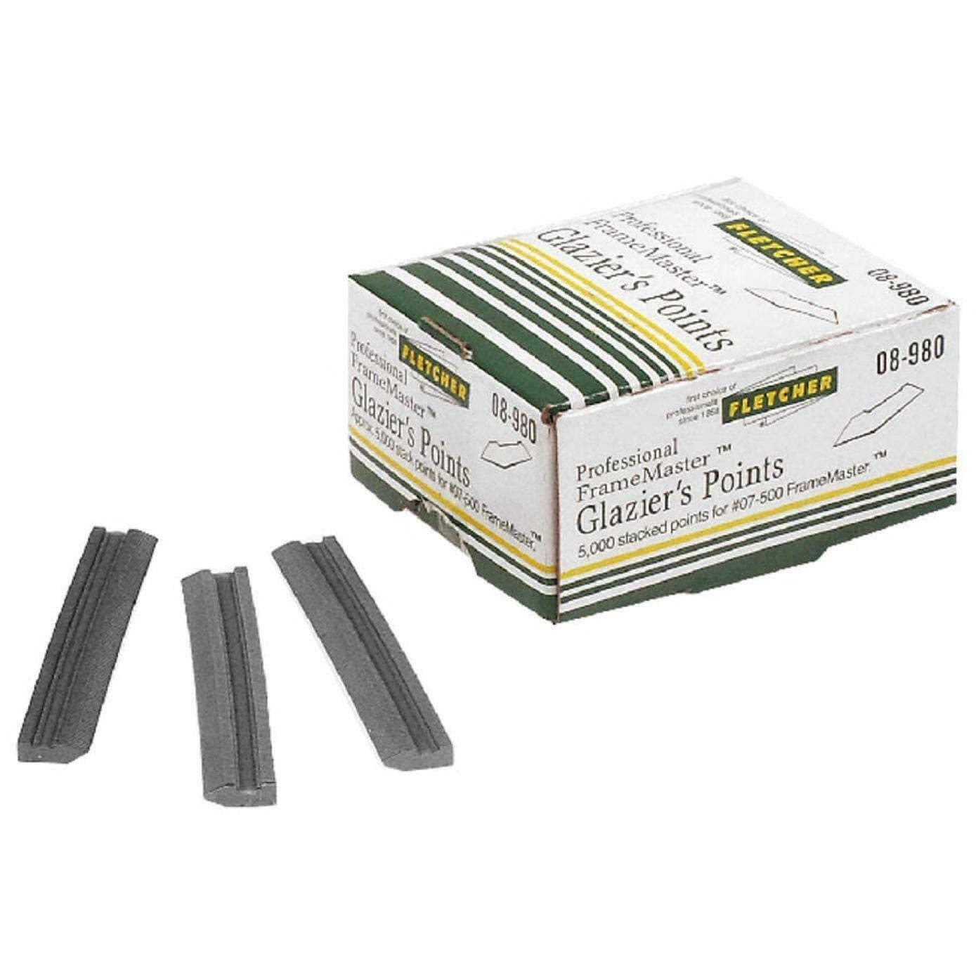 Fletcher FrameMaster Framing Tool - Glazier's Points, Pkg of 5000