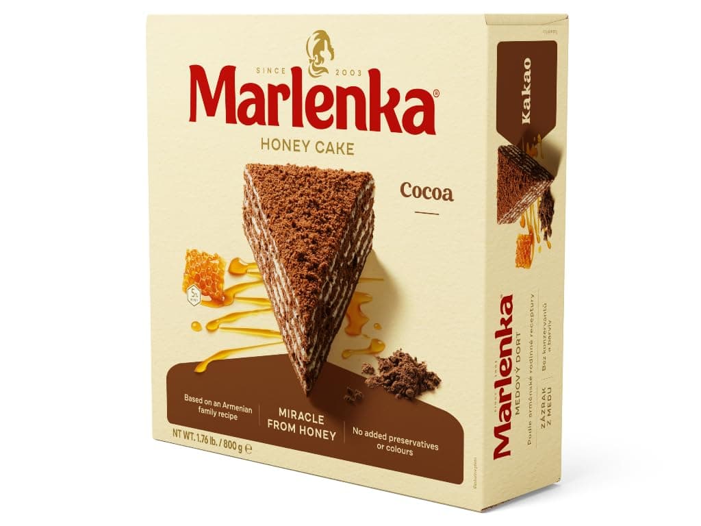 Marlenka Cocoa Honey Cake 800 g