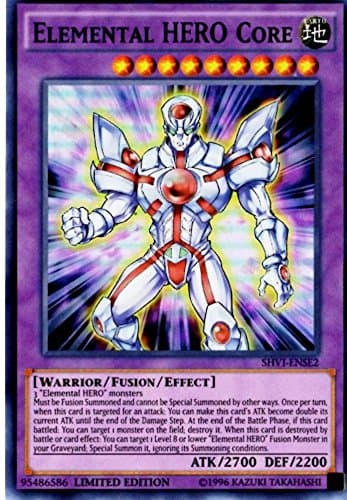 Elemental HERO Core - SHVI-ENSE2 - Super Rare - Limited Edition