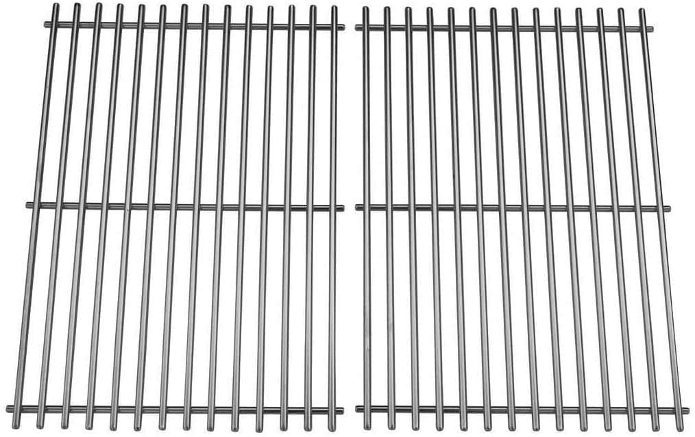 Gloryshine19" SUS 304 Stainless Steel Cooking Grid, Replacement for Char-Broil, Brinkmann, Charmglow, Broil-Mate, Grill Pro, Grill Zone, Sterling, Turbo, Grill Chef and Others