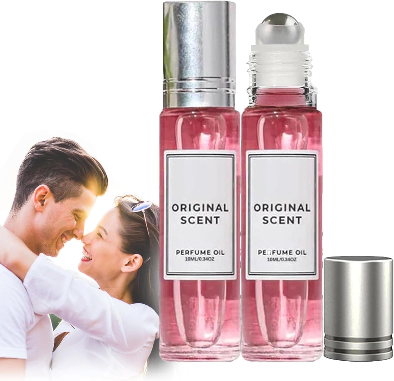 Pheromone Perfume for Women, Venom Pheromone Perfume, Enhanced Scents Pheromone Perfume, Long Lasting Pheromone Roll-On Perfume, The Original Scent for Attraction (2Pcs)