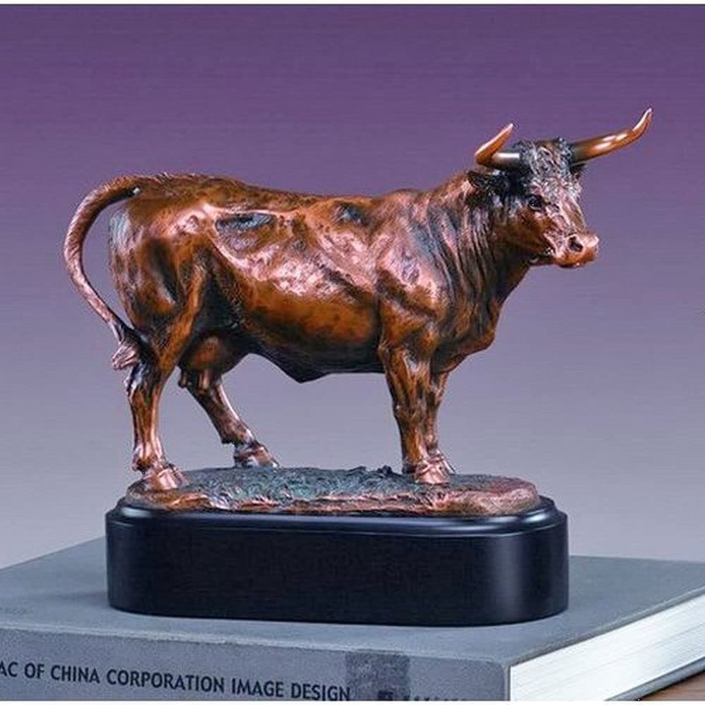 Charolais Cow Statue - Bronze Finish