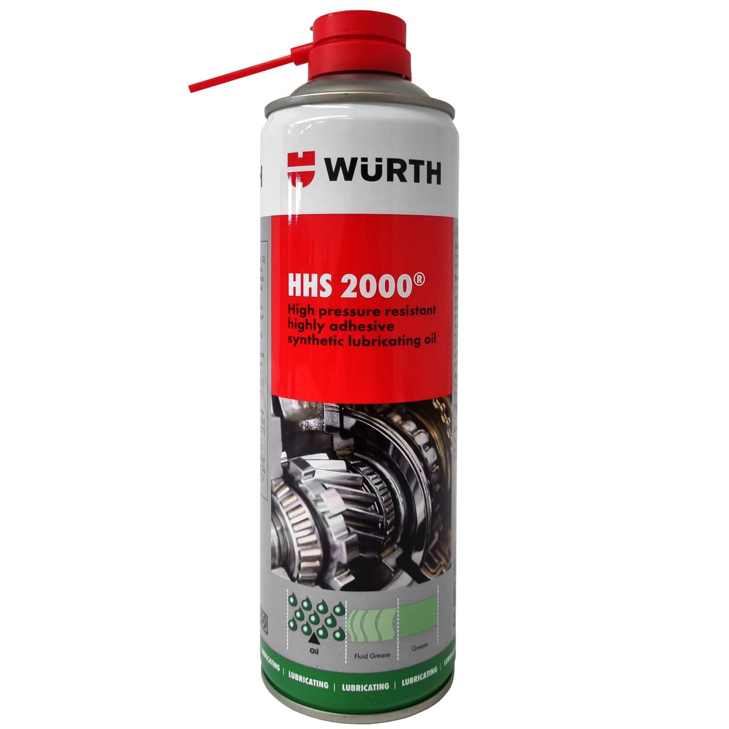 Wurth HHS 2000 Adhesive Lubricant – High pressure-resistant, 500 ml