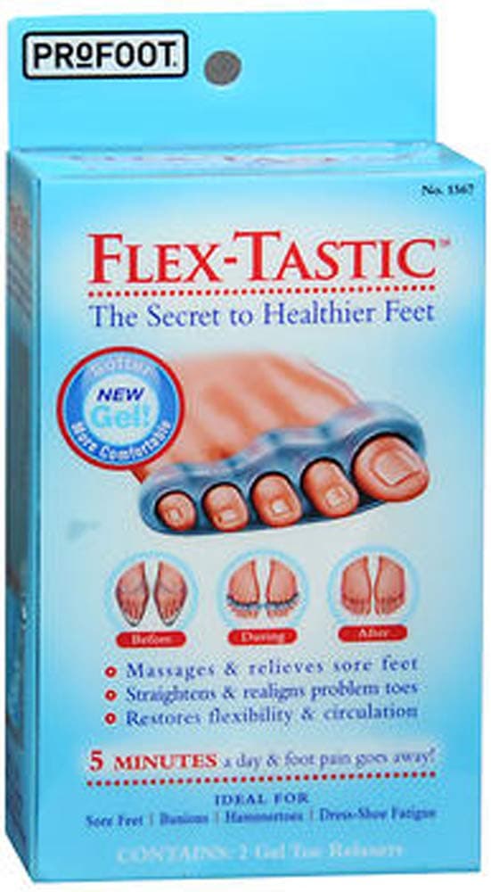 Profoot Care Flex-Tastic Gel Toe Relaxers