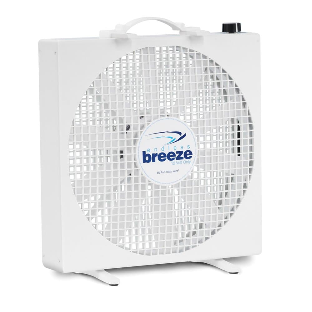 Fan-Tastic Vent 01100WH Endless Breeze - 12 Volt Fan