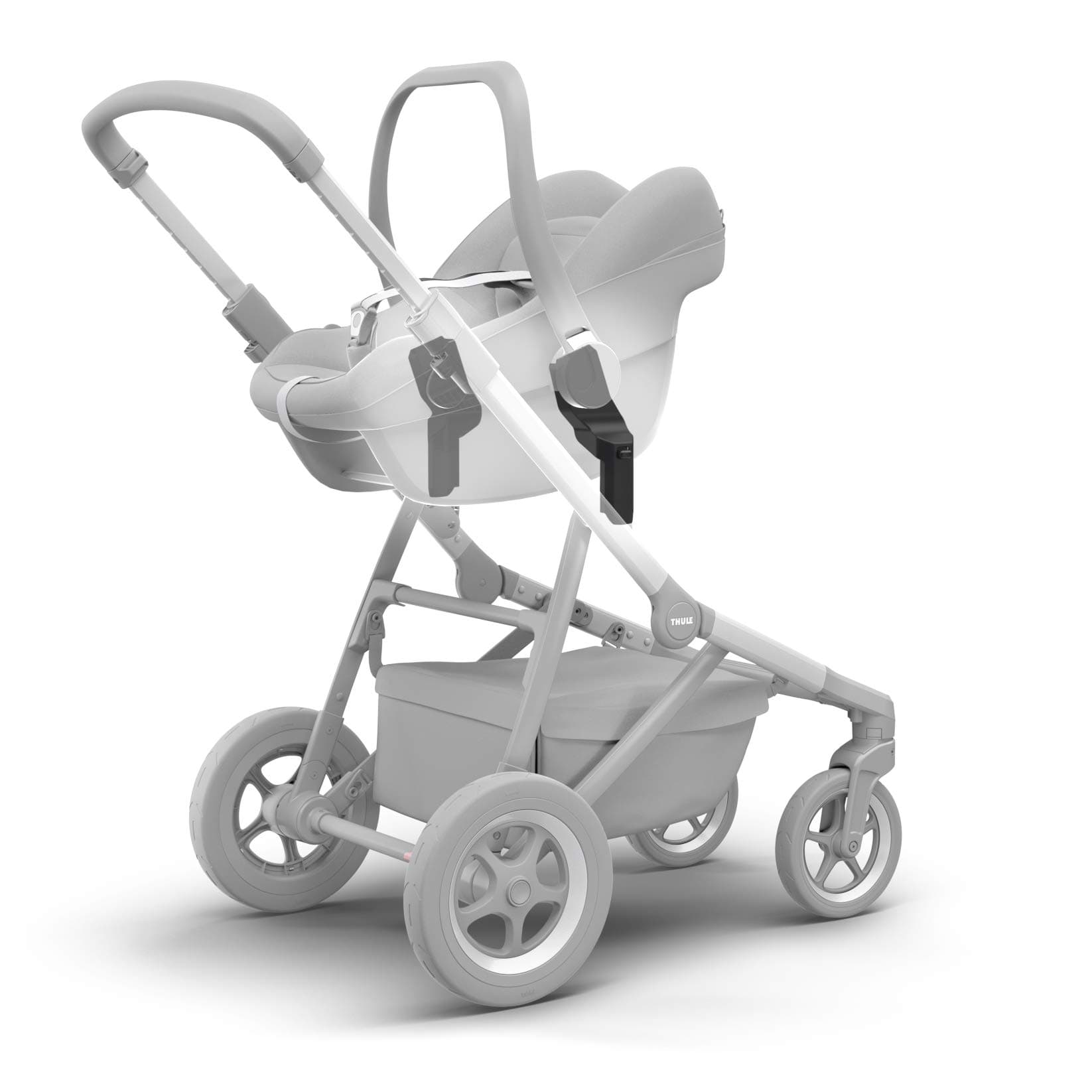 Thule Sleek Car Seat Adapter, Maxi-COSI, Black, one Size