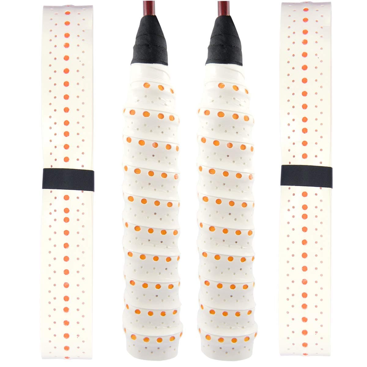 Quality Yes QY 2Pack Widened Perforated Super Absorbent Tennis Racket Overgrip Anti Slip Badminton Racket Tape Wrap Table Tennis Racket Tape