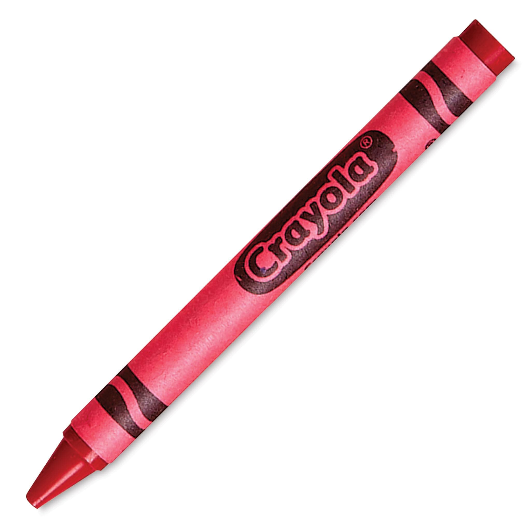 Crayola 52-0836-038 Single Color Crayon Refill, 5/16" x 3-5/8" Size, Standard, Red