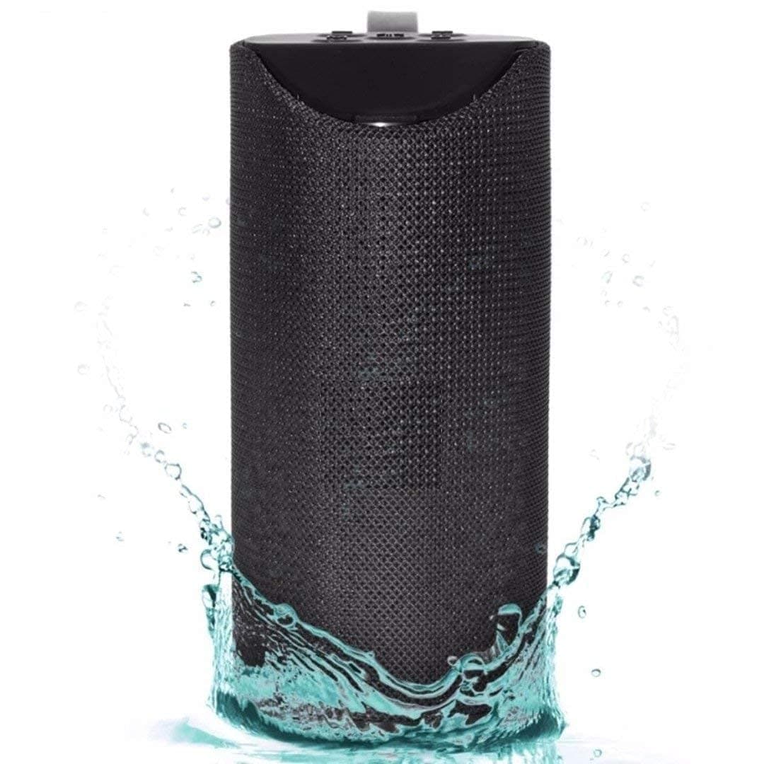Wireless Bluetooth Speaker For Samsung Galaxy S4 mini I9195I Ultra Boost Bass with DJ Sound Portable Home Speaker with Audio Line in TV Supported,USB,FM,TF Card and AUX Cable Supported Waterproof TG113 Speaker - Mix