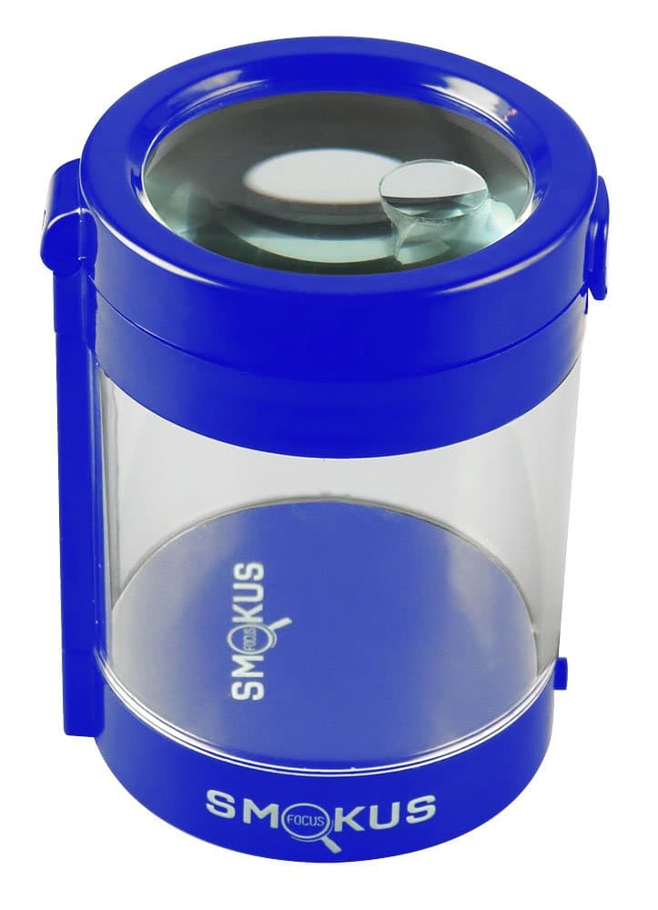 Smokus Focus Luxury Herb Storage Container Stash Jar (Blue)