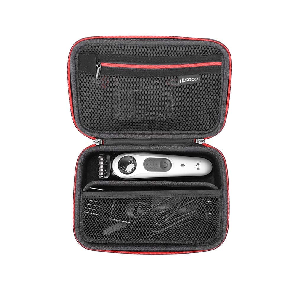 Case for Braun All-in-One Style Kit Series 3 3430/Series 5 5480/Seires 7 7410/Series 9 9440/BT3221/BT5260 & Compatible with Gillette Intimate Men’s Manscape Pubic Hair Trimmer and More