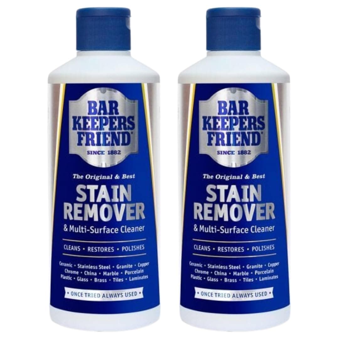 Bar Keepers Friend Original Multi Surface Cleaner & Stain Remover Powder | 2 pack | 2 x 250g Bottle