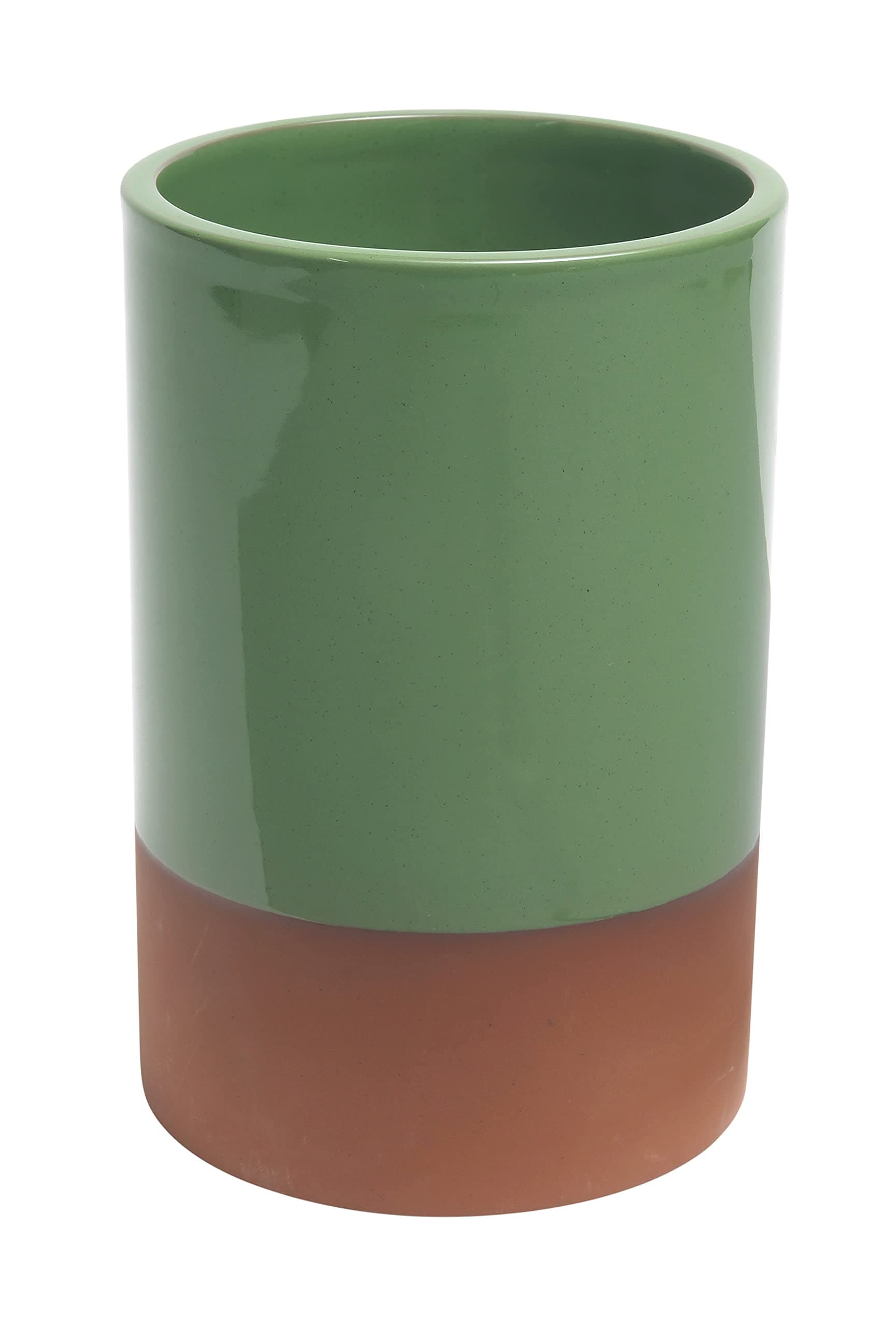 Dexam Sintra Glazed Terracotta Wine Cooler - Green