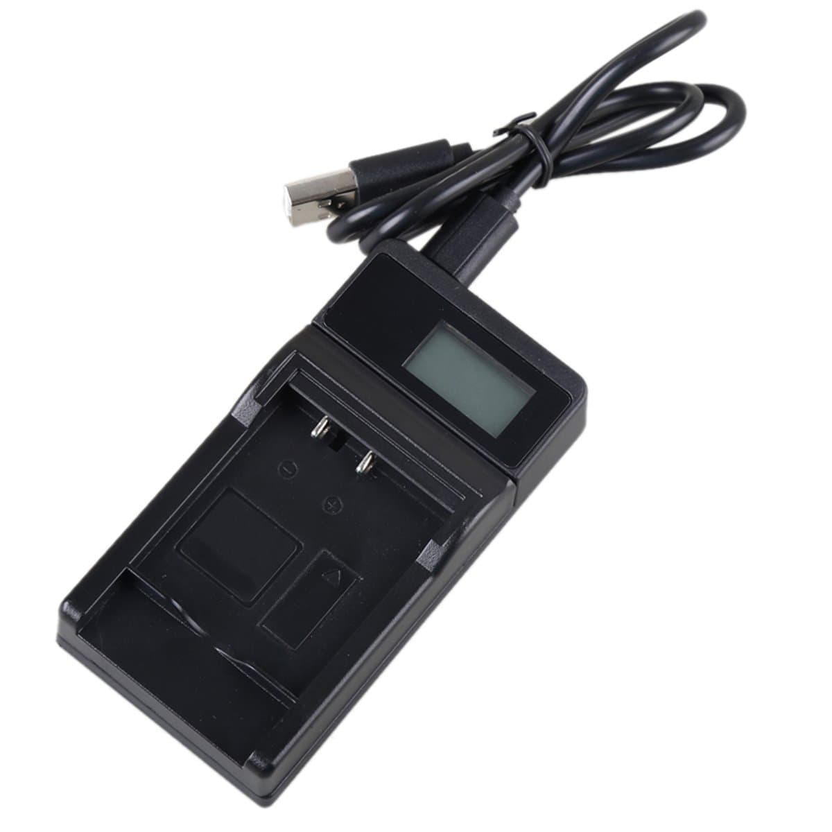 LCD Micro USB Battery Charger for JVC Everio GZ-E200, GZ-E200AUS, GZ-E200BUS, GZ-E200RUS Full HD Memory Camcorder