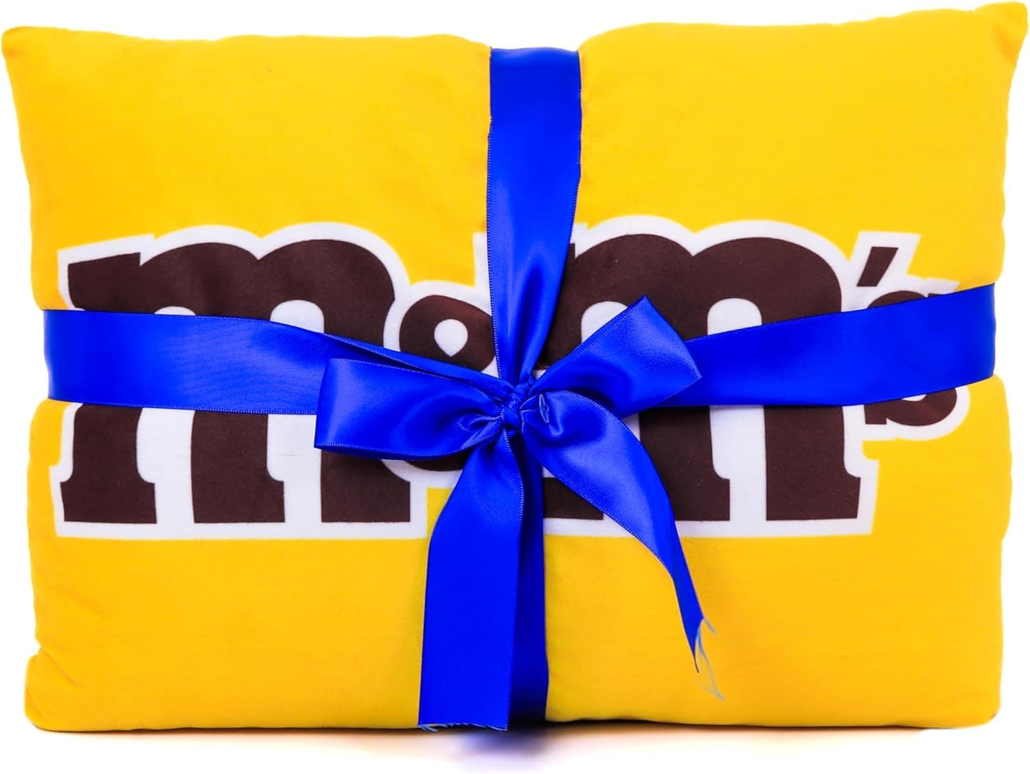 Scenticorns M&M’S Candy-Inspired Throw Fleece Blanket & Pillow Set | Soft Plush Blanket & Pillow for Couch, Bed, Sofa | Great Gift for Candy Lovers