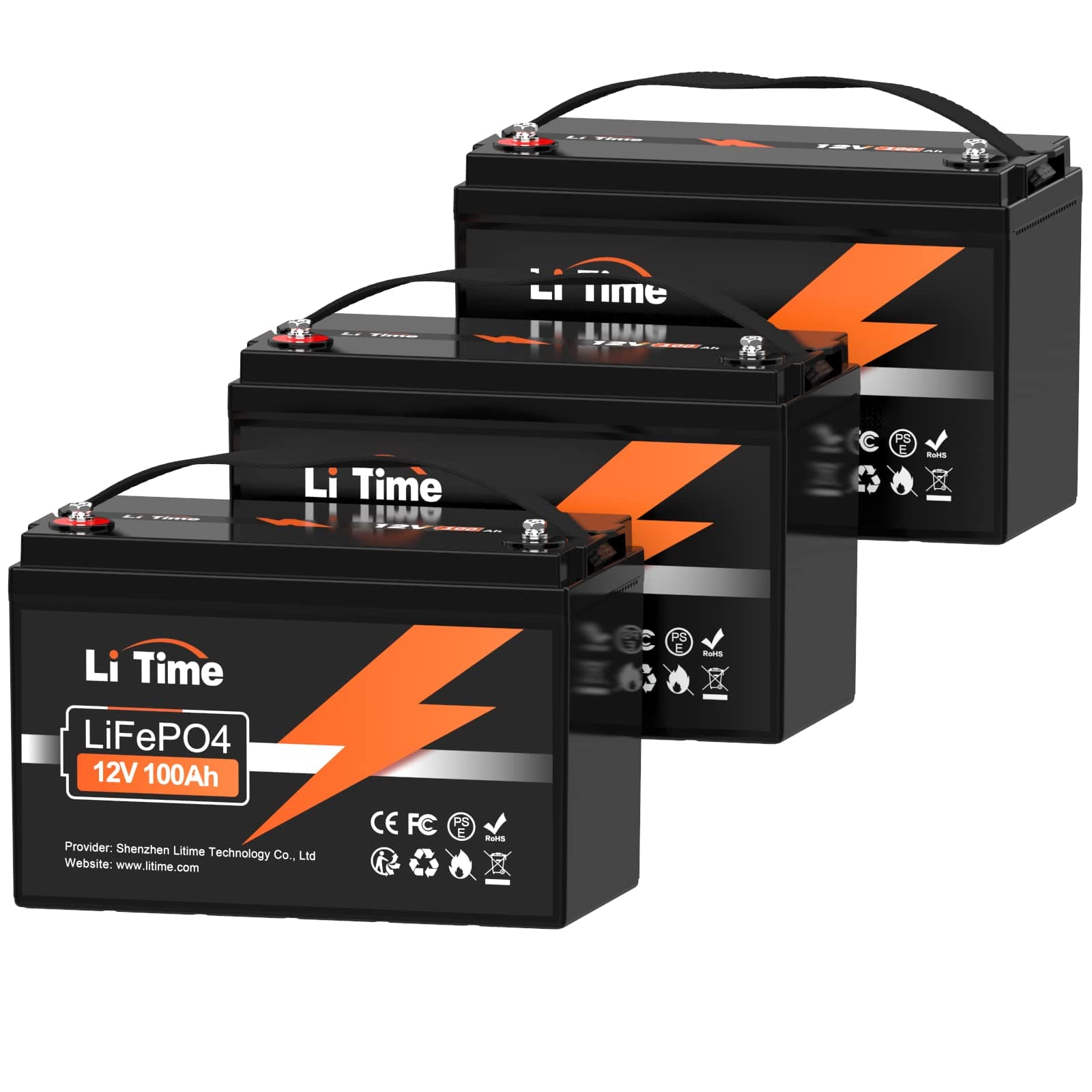 Litime LiFePO4 Motorhome Underseat Battery