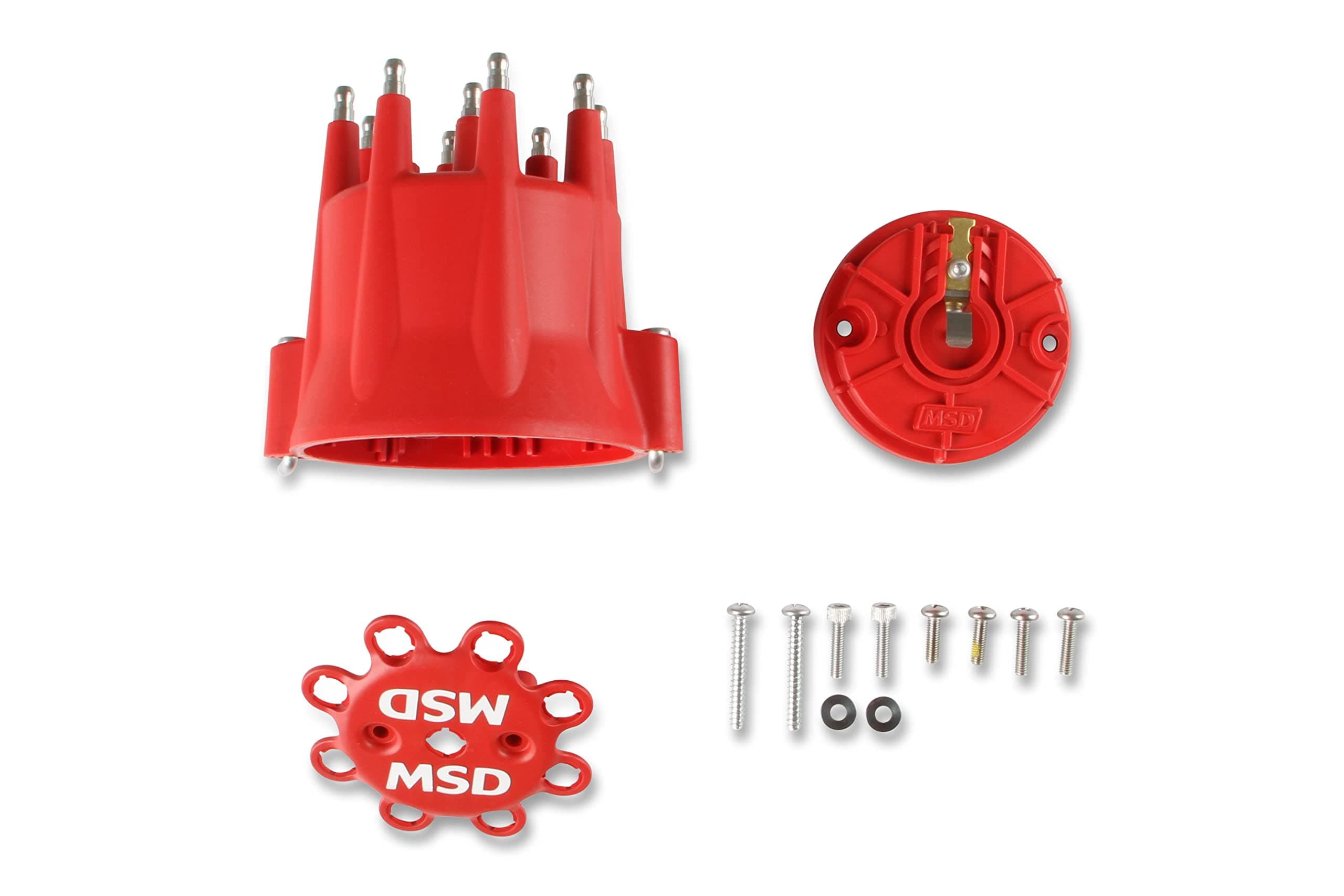 84335 HEI Distributor Cap and Rotor Kit Red