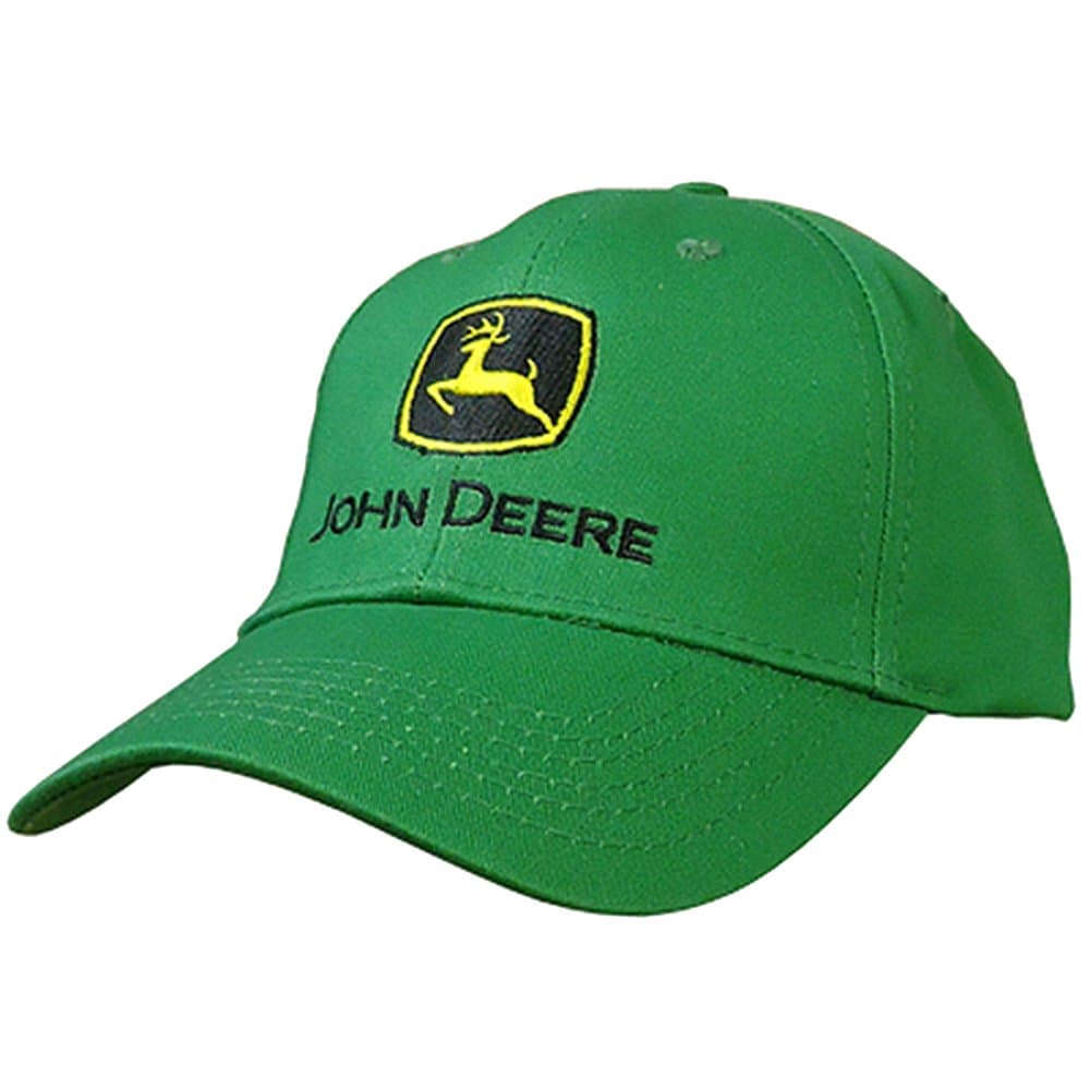 John Deere NCAA Mens Trademark Logo Core Baseball Cap
