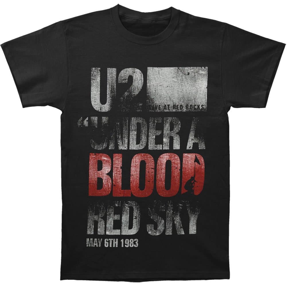 FEAMerch U2 - Under A Blood Red Sky (Slim fit) T-Shirt Size L