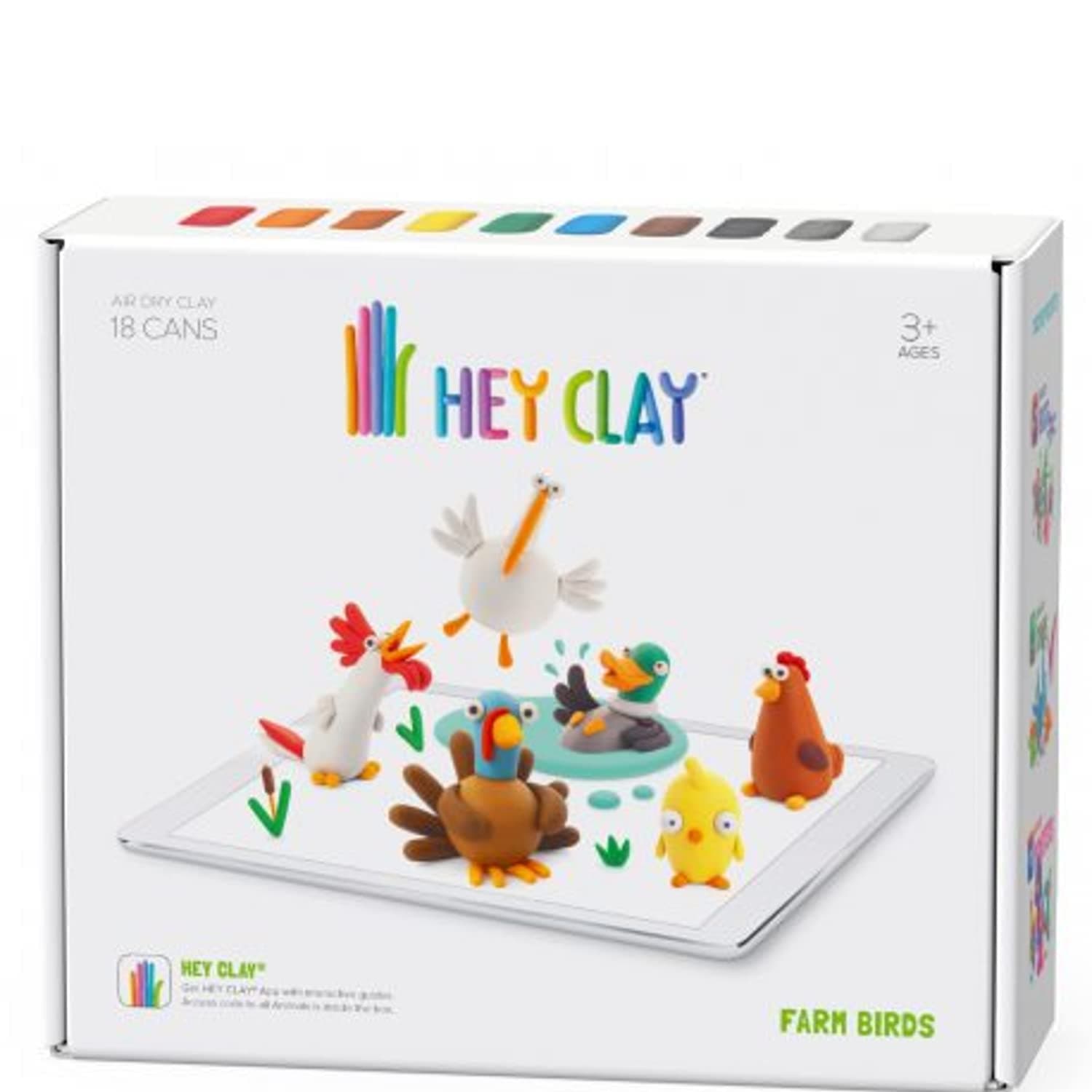 Hey Clay HCL18009PCS Art Clay, Multi-Colour