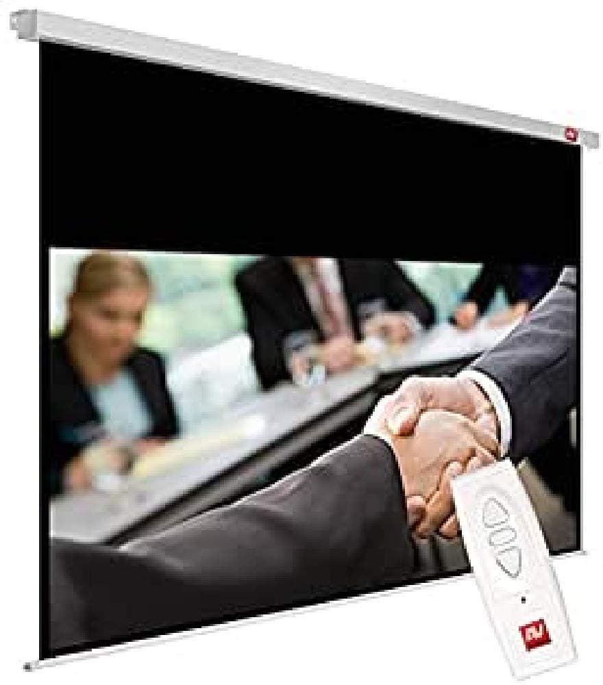 AVTek BUSINESS ELECTRIC motorized - 200–Canvas - 231 CM (36"), 16:10–Matt White-White (BUSINESS ELECTRIC 200)