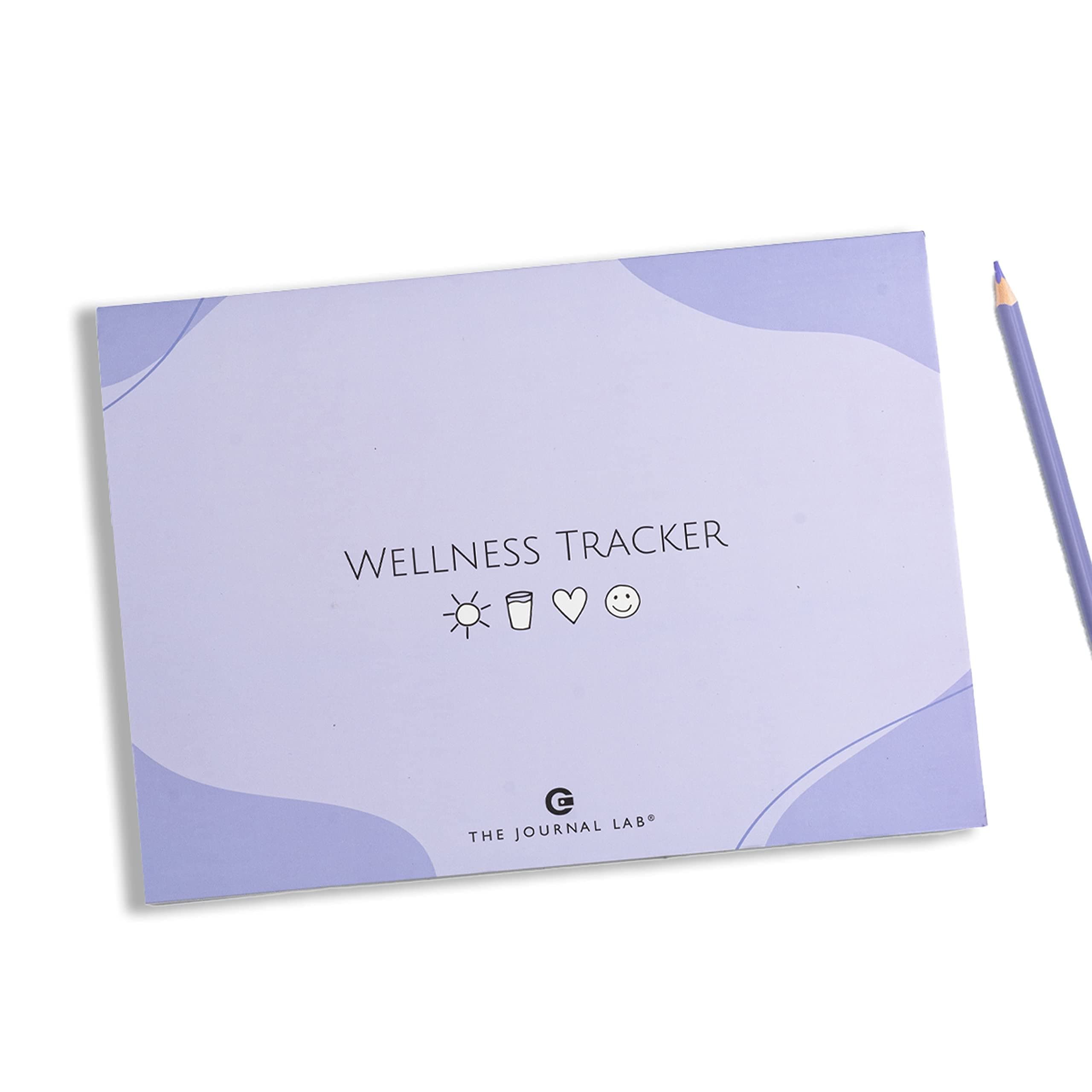 The Journal Lab Wellness Tracker Keep Your Wellness on Track | Habit Tracker, Mood Tracker | Selfcare Tool | 52 Tear-Off Sheets