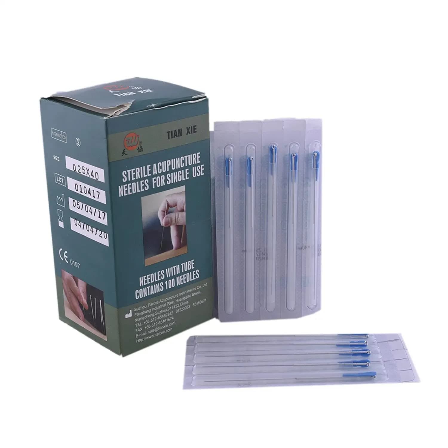 dry needles physiotherapy acupuncture needle (0.25 X 40, 1 1/2 inch)