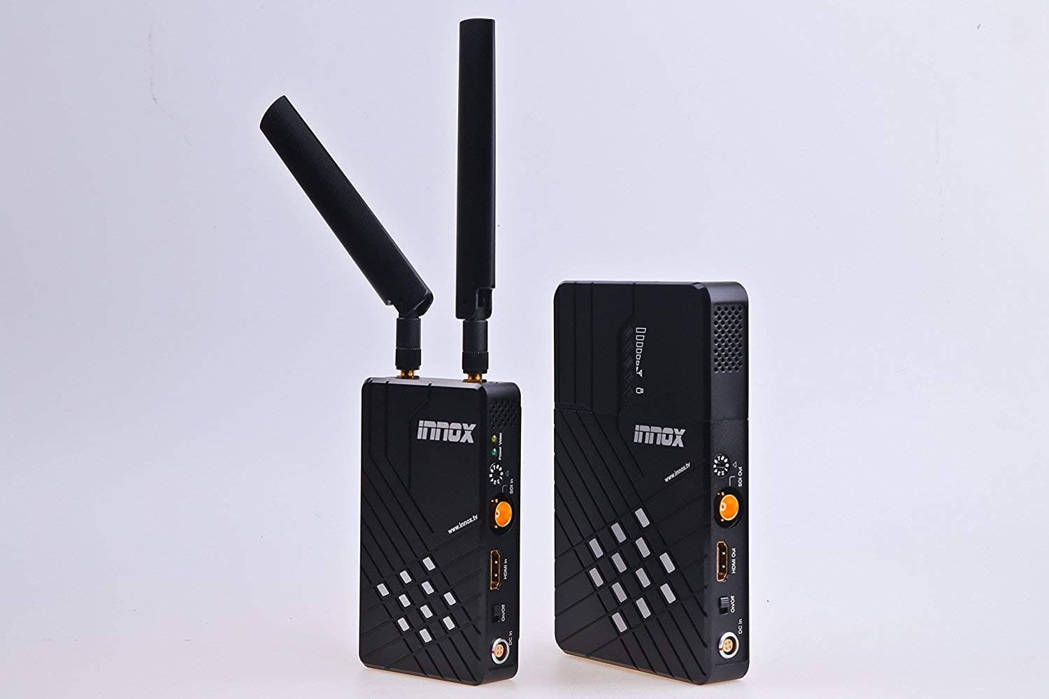 INNOX 5GHz SDI/HDMI Wireless Camera Video Transmission System Transmitter Receiver Broadcast Level No delay No Compression Supports 120m/393ft (INNOX Brand)