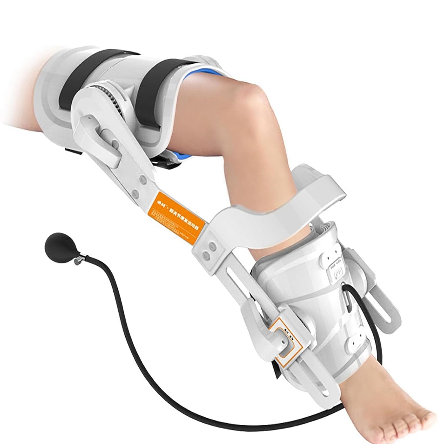 Knee Joint Rehabilitation Training Device, Leg Knee Home Exerciser-10°-140°Flexion/Extension Bidirectionaltraininge Lower Limb Stiffness Bending Straightening Large Angle