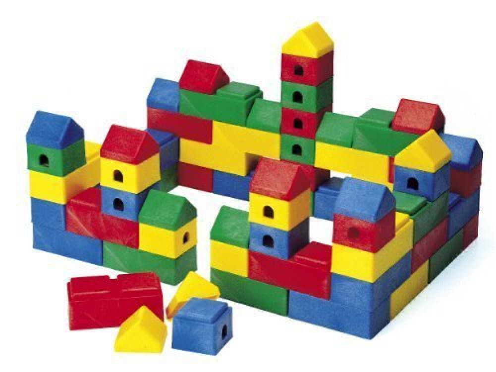 Dantoy / Indoor-Outdoor Large Building Bricks Set, 64 Pieces