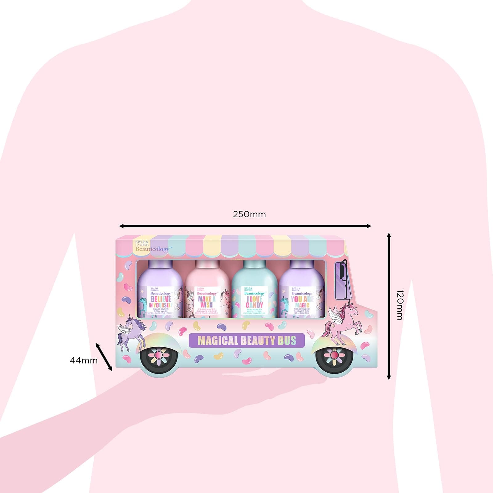 Baylis & Harding Beauticology Candy Beauty Bus Gift Set (Pack of 1) - Vegan Friendly