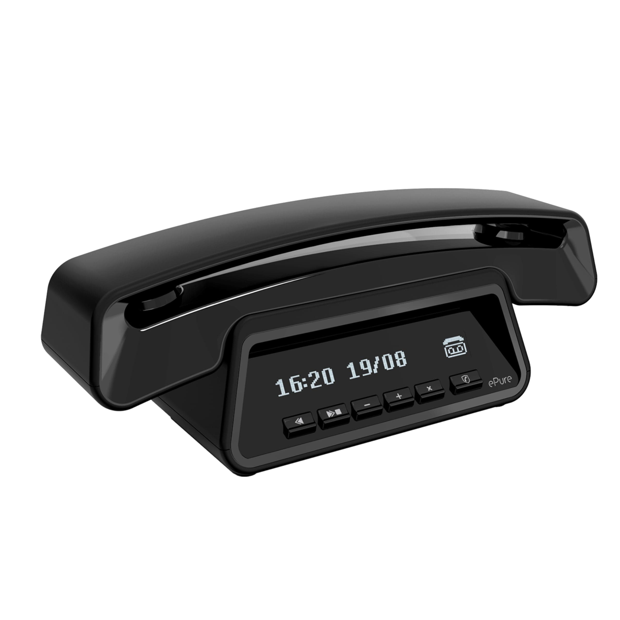 ALCATEL ePure Premium - Cordless Phone DECT With Answering Machine - Classic ...
