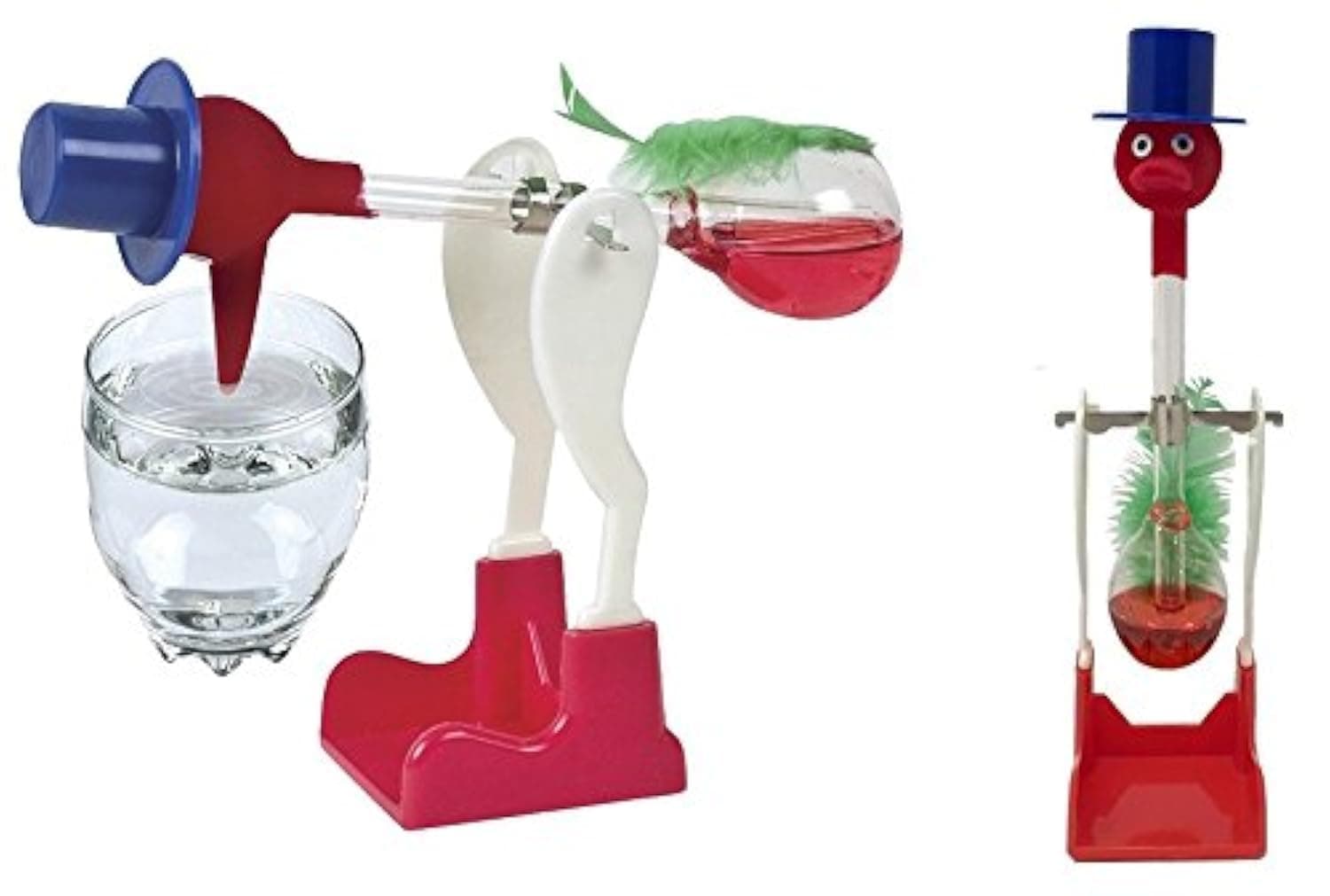 TheGag Drinking Perpetual Motion The Original Vintage Retro Magic Sippy Dipping Bird A Science Wonder Bulk, Set of 2