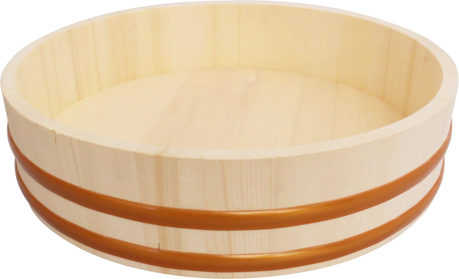 Ichihara Wood Workshop Hitsu, Beige, Diameter 10.6 x Height 3.2 inches (27 x 8.2 cm)
